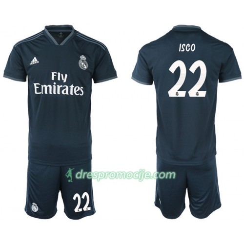 Real Madrid Dres ISCO 22 Dječji Gostujući 2018/19 Kratkih Rukava Real Madrid Dres ISCO 22 Dječji Gostujući 2018/19 Kratkih Rukava